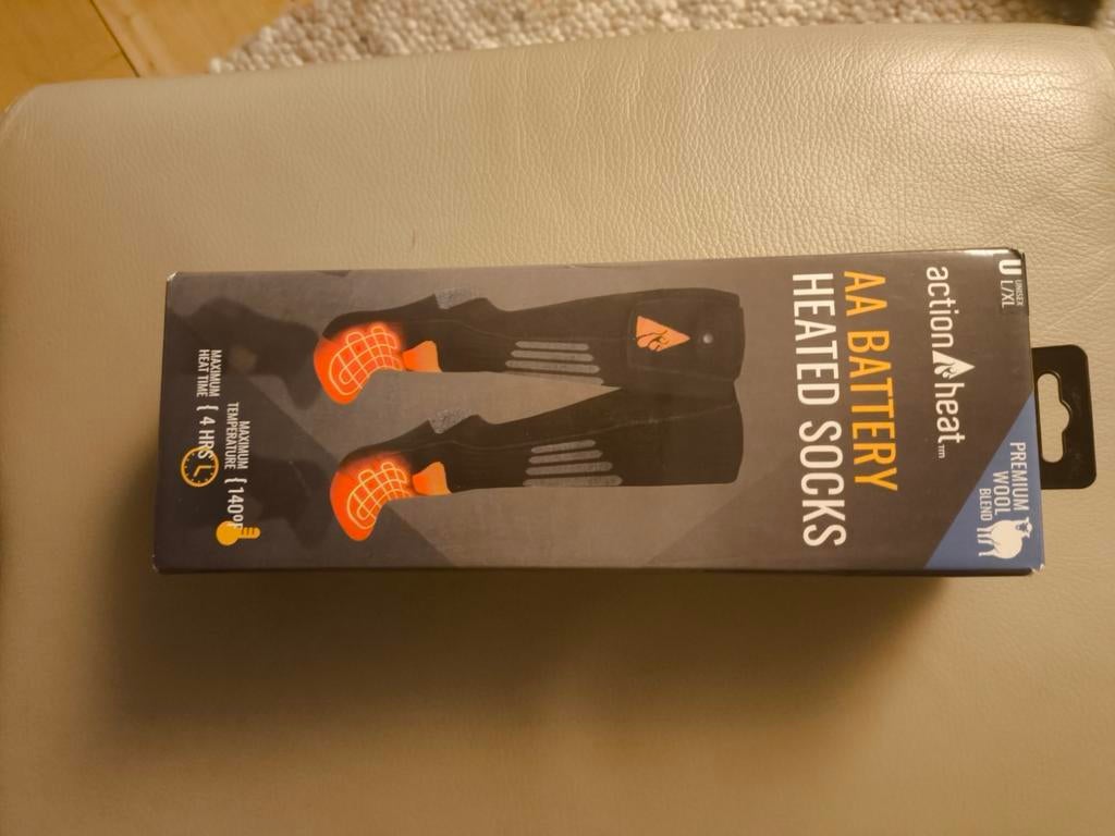 Verwarmende Sokken - Zo goed als nieuw. 109 euro, nu 45., Zwart, Ophalen of Verzenden, Zo goed als nieuw, Maat 39 t/m 42
