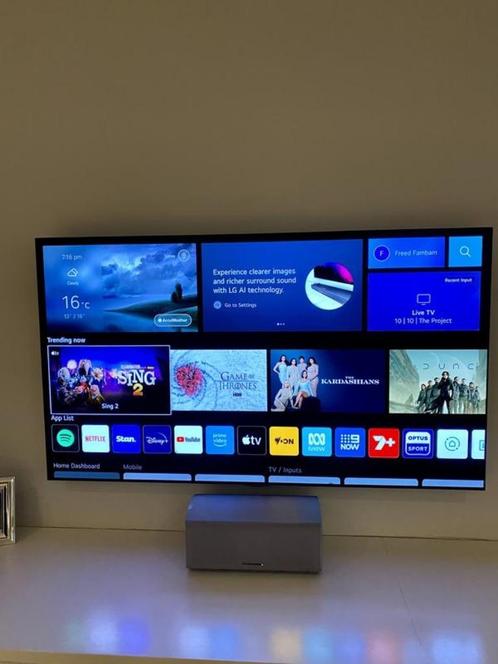LG 83" G2 OLED evo Gallery Edition, Audio, Tv en Foto, Televisies, Zo goed als nieuw, OLED, 100 cm of meer, LG, 120 Hz, Smart TV