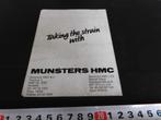 sticker Erp MUNSTERS HMC bv Taking the strain with *, Ophalen, Zo goed als nieuw