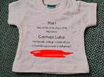 Zacht rose t shirtje als geboortekaartje, Verzamelen, Geboortekaartjes en Visitekaartjes, Ophalen of Verzenden, 2000 tot heden