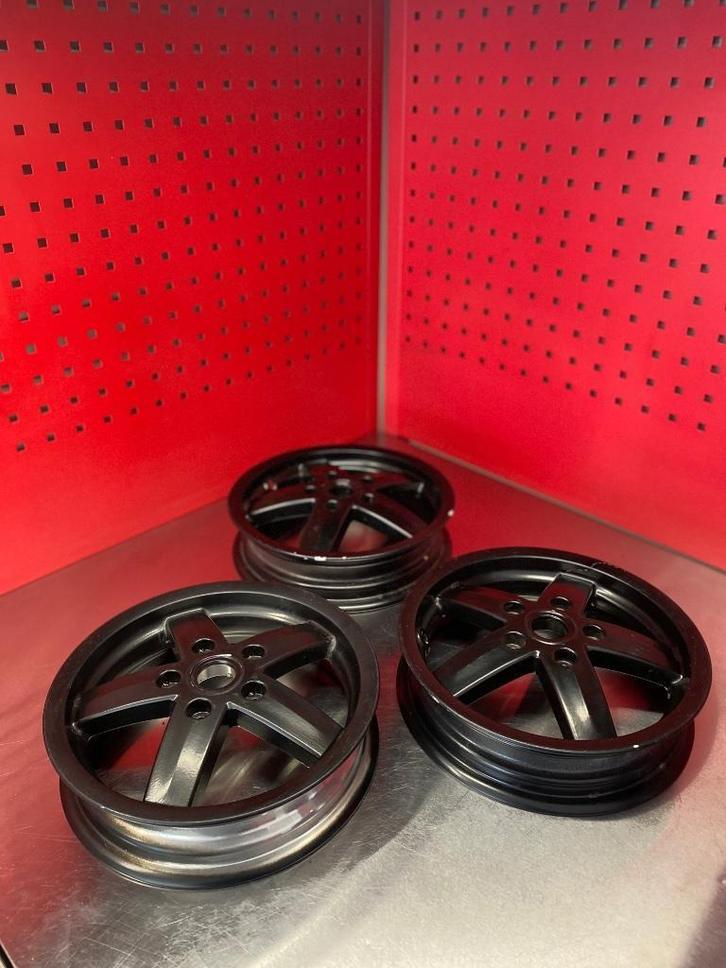 PIAGGIO VESPA S / LX | VELGEN / VOORWIELEN ZWART NIEUW, Motoren, Tuning en Styling, Ophalen of Verzenden