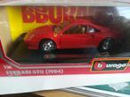Ferrari gto 1984 rood, Ophalen of Verzenden, Nieuw, Bburago