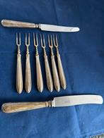 Vintage Zilveren Bestek Set - Messen en Vorken, Verzenden