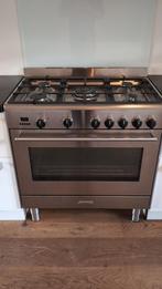 SMEG 6-pits gasfornuis ZGAN, Witgoed en Apparatuur, Fornuizen, 60 cm of meer, Ophalen of Verzenden, Zo goed als nieuw, Gas