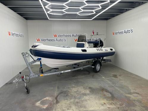 Aquaparx 480 met 40pk Slechts 5 vaar uren, Watersport en Boten, Rubberboten, Zo goed als nieuw, Overige merken, Overige materialen