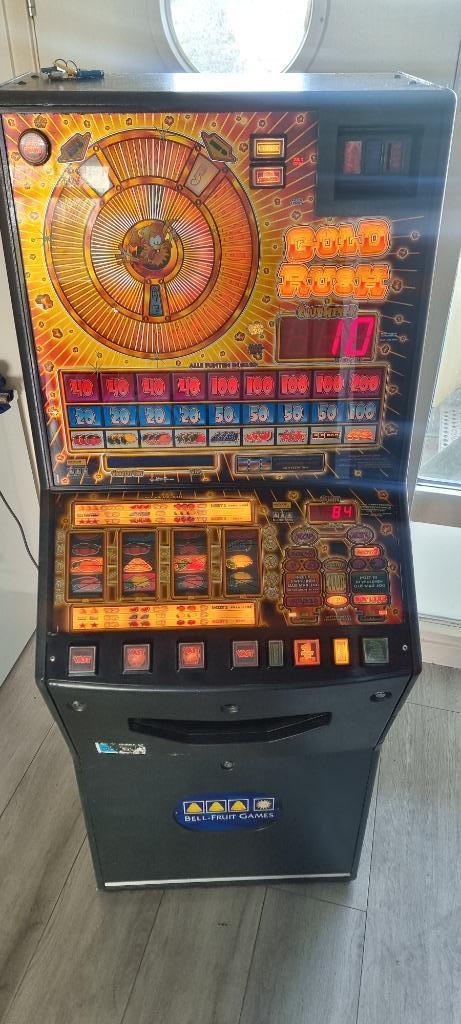 Te koop Gokkast Gold Rush, Verzamelen, Automaten | Gokkasten en Fruitautomaten, Gebruikt, Euro, Met sleutels, Ophalen