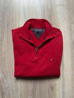 Tommy Hilfiger quarterzip rood maat S, Kleding | Heren, Truien en Vesten, Tommy Hilfiger, Ophalen of Verzenden, Zo goed als nieuw