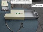 Kluis.Kluisje.Safe.Geldkistje.(2)Sleutels.Metaal.Brandkastje, Verzenden, Zo goed als nieuw