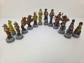 Unieke western set cowboys vs indianen  / native americans beschikbaar voor biedingen