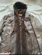 Leren Jas met Capuchon - Maat XL, Ophalen, Zo goed als nieuw, Maat 56/58 (XL), Bruin