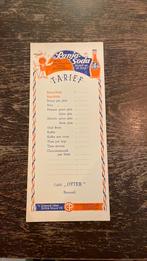 Ranja Soda limonade prijskaart met prachtige reclame, Ophalen of Verzenden, Zo goed als nieuw