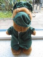 Pluche beer met groene operatiekleding ZGT operatiekamers, Kinderen en Baby's, Ophalen of Verzenden, Zo goed als nieuw, Beer