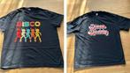 2 super leuke T-shirt met Disco thema - 1x gedragen - NIEUW, Ophalen of Verzenden, Nieuw, Maat 52/54 (L), Zwart