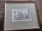 Maastricht Print tekening gravure, Antiek en Kunst, Ophalen of Verzenden