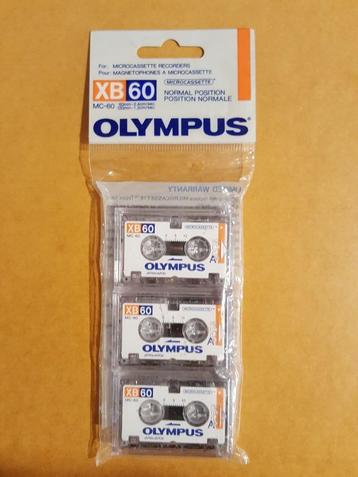 3-pack XB60 Olympus – microcassettes MC-60 beschikbaar voor biedingen