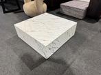 Salontafel marmer look 90x90cm  - elke zondag open 12 tot 15, Rond, Nieuw, Minder dan 50 cm, 50 tot 100 cm