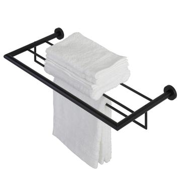 Geesa Nemox Badhanddoekrek 60cm Zwart beschikbaar voor biedingen