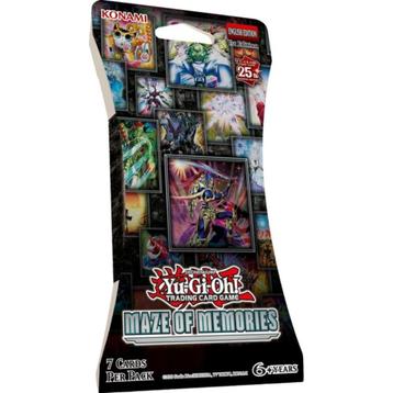 Yu-Gi-Oh! - Maze Of Memories Sleeved Booster Pack 1 Edition beschikbaar voor biedingen