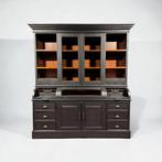 Buffetkast grutterskast apothekerskast teak Black vintage, 200 cm of meer, Ophalen of Verzenden, Zo goed als nieuw, 5051CM