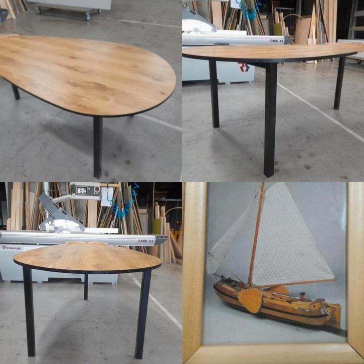 Zijzwaardtafel / zwaardtafel /scheepszwaard / skutsje, Huis en Inrichting, Tafels | Statafels, Nieuw, Ophalen of Verzenden