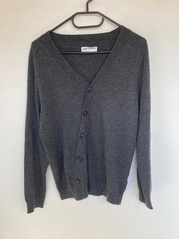 Ruby Tuesday grijs wollen vest maat 1 36 a-symetrisch  beschikbaar voor biedingen