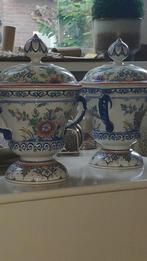 Zenith Delft Dekselpotten Set, Antiek en Kunst, Antiek | Keramiek en Aardewerk, Ophalen of Verzenden