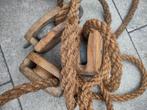 3 katrollen scheepskatrollen botter hanglamp, Ophalen of Verzenden