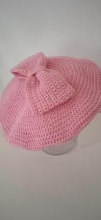 Baret, gehaakt/ de Haakboetiek, Ophalen of Verzenden, Nieuw, Meisje, Hoed