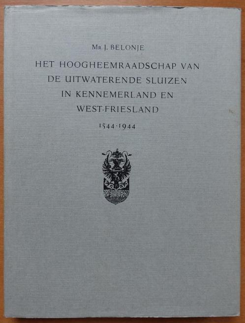 Het Hoogheemraadschap van de Uitwaterende Sluizen, Boeken, Geschiedenis | Stad en Regio, Gelezen, 17e en 18e eeuw, Verzenden