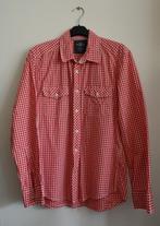 Katoenen blouse, rode ruit H&M, medium, cowboy / cowgirl, Maat 38/40 (M), H&M, Verzenden, Gedragen