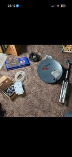 Complete Schotelset te koop, Ophalen, Gebruikt, (Schotel)antenne, Overige merken