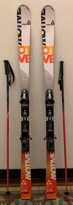 Fischer XTR Motive ski’s, Völkl stokken, 160 tot 180 cm, Fischer, Ophalen of Verzenden, Zo goed als nieuw