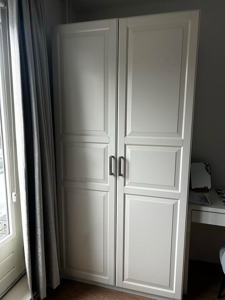 Witte IKEA Pax kast - 100x58x201 cm, Huis en Inrichting, Kasten | Kledingkasten, Zo goed als nieuw, 200 cm of meer, 100 tot 150 cm