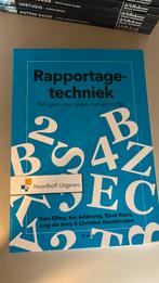Jaap de Jong - Rapportagetechniek, Sociale wetenschap, Jaap de Jong; Christine Swankhuisen; Bas Andeweg; Sjaak Baars..., Ophalen of Verzenden