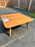Le Sud Loungetafel Nant - acaciahout - 31x75x75 cm, Ophalen, Nieuw, Vierkant, Hout