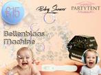 Baby shower bellenblaasmachine huren feest, Ophalen, Nieuw