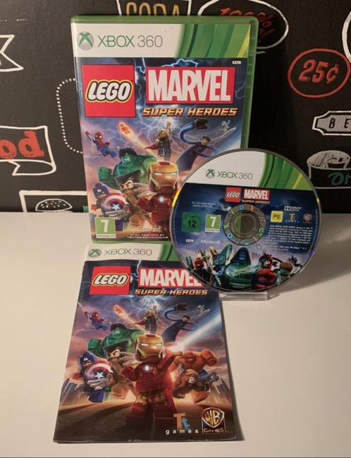 Lego Marvel Super Heroes - Xbox 360 - Iksgames, Spelcomputers en Games, Games | Xbox 360, Zo goed als nieuw, Avontuur en Actie