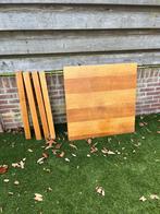 Kleine eettafel eiken, Huis en Inrichting, Tafels | Eettafels, Ophalen, Gebruikt, Rechthoekig, 50 tot 100 cm