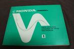 Honda CM250Cc 1982 motorcycle parts catralogue CM 250 Custom, Motoren, Ophalen of Verzenden, Honda