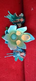 Barbie Fairytopia Petal Pixies set blauw/groen, Ophalen of Verzenden, Zo goed als nieuw, Barbie