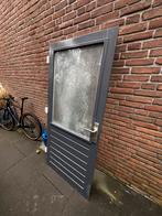 Tuindeur 92,5 / 200,5, Gebruikt, Deurkozijn, 150 tot 225 cm, Inclusief glas