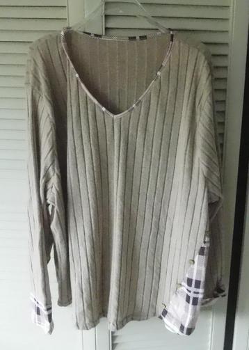 Nieuwe beige dames shirt maat 3xl  beschikbaar voor biedingen