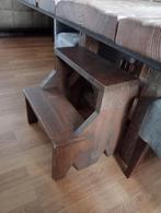 Landelijk krukje, Huis en Inrichting, Krukjes, Ophalen, Gebruikt, Hout