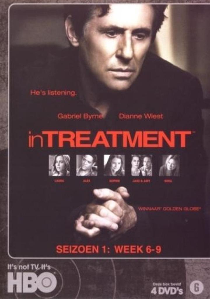 InTreatment seizoen 1 week 6/9 NIEUW IN SEAL, Cd's en Dvd's, Dvd's | Tv en Series, Nieuw in verpakking, Vanaf 6 jaar, Ophalen of Verzenden