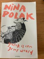Nina Polak - Gebrek is een groot woord, Boeken, Ophalen of Verzenden, Zo goed als nieuw, Nederland