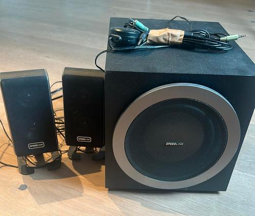SPEEDLINK Forza 2.1 Subwoofer System, Computers en Software, Pc speakers, Gebruikt, Ophalen of Verzenden