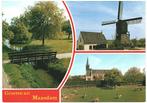 909443	Maasdam	ZH molen kerk	Nette oude kaart Onbeschreven, Ophalen of Verzenden, Ongelopen, Zuid-Holland