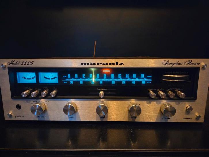 Marantz 2225 stereophonic reciever, Audio, Tv en Foto, Versterkers en Receivers, Gebruikt, Stereo, 120 watt of meer, Marantz, Ophalen
