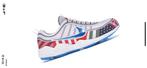 Nike air Spiridon Parra 42.., Wit, Nike, Ophalen of Verzenden, Sneakers of Gympen