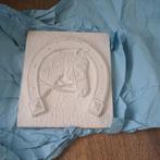 Gipsen paarden en schilderij, Ophalen, Minder dan 50 cm, Overige typen, Nieuw